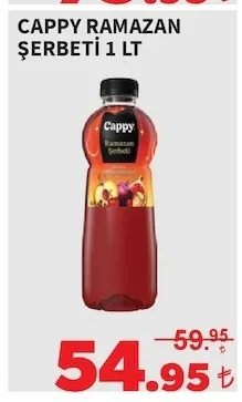 Cappy Ramazan Şerbeti̇ 1 Lt