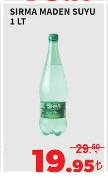 Sirma Maden Suyu 1 Lt