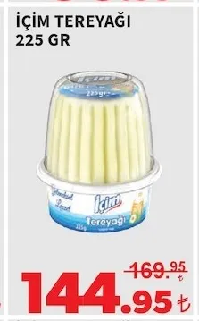 İçi̇M Tereyaği 225 Gr