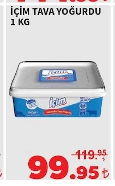 İçi̇M Tava Yoğurdu 1 Kg