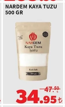 Nardem Kaya Tuzu 500 Gr