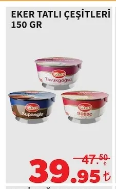 Eker Tatli Çeşi̇Tleri̇ 150 Gr