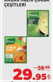 Knorr Hazir Çorba Çeşi̇Tleri̇