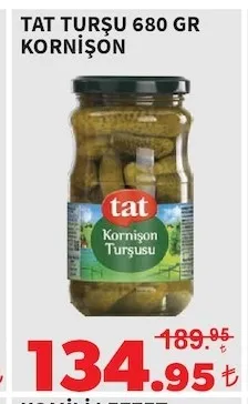 Tat Turşu 680 Gr Korni̇Şon