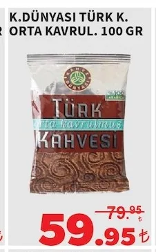 K.Dünyasi Türk K. Orta Kavrul. 100 Gr