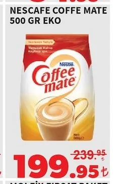 Nescafe Coffe Mate 500 Gr Eko