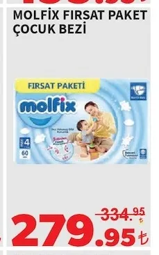 Molfix Firsat Paket Çocuk Bezi̇