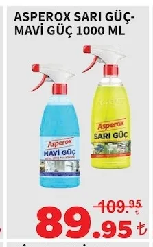 Asperox Sarı Güç-Mavi Güç 1000 Ml
