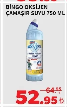 Bi̇Ngo Oksi̇Jen Çamaşir Suyu 750 Ml