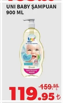 Uni̇ Baby Şampuan 900 Ml