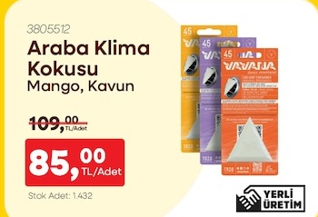 Araba Klima Kokusu Mango, Kavun