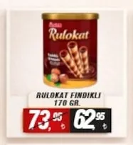 Rulokat Fındıklı 170 Gr