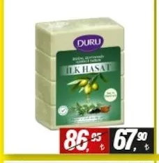 Duru Doğal Zeytinyağlı İlk Hasat Sabun