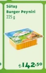 Sütaş Burger Peyniri 225 G