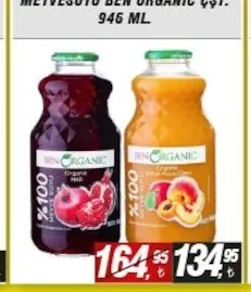 Ben Organic Meyve Suyu 946Ml