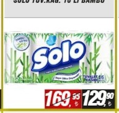 Solo Tuvalet Kağıdı 16'Lı Bambu