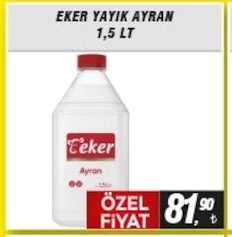 Eker Yayık Ayran 1,5 Lt