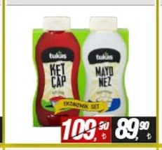 Tukas Ketçap Mayonez