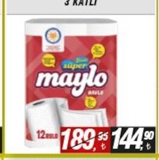 Maylo Süper Havlu 12 Rulo