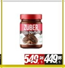 Züber Nutfilla 350 G
