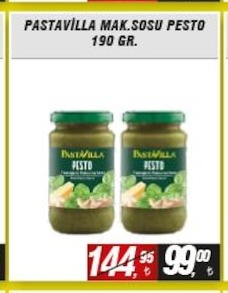 Pastavilla Mak.Sosu Pesto 190 Gr.