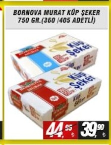 Bornova Murat Küp Şeker 750 Gr