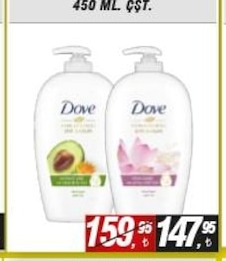 Dove Sıvı Sabun 450 Ml Çşt.