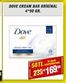 Dove Krem Sabun Orjinal 4*90 Gr.