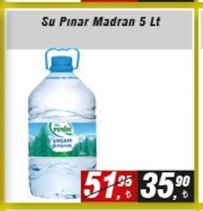Su Pınar Madran 5 Lt