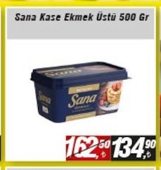 Sana Kase Ekmek Üstü 500 Gr