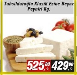 Tahsildaroğlu Klasik Ezine Beyaz Peyniri Kg.