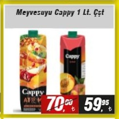 Meyvesuyu Cappy 1 Lt. Çst