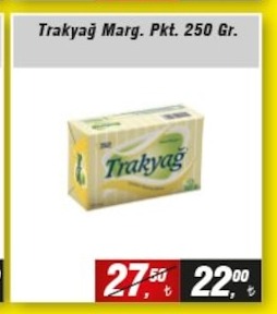 Trakyağ Marg. Pkt. 250 Gr.