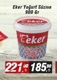 Eker Yoğurt Süzme 900G