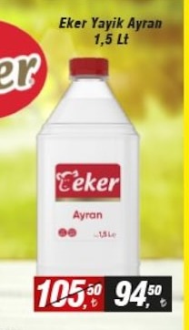 Eker Yayık Ayran 1.5Lt