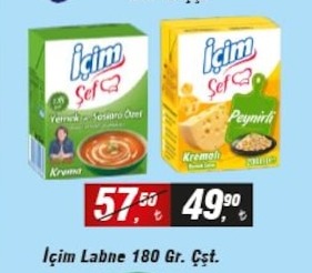 İçim Labne 180Gr Çşt