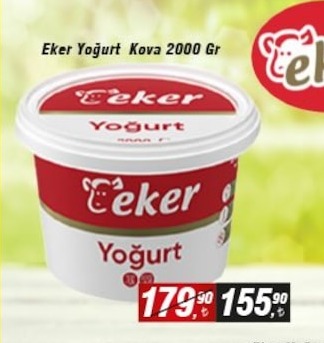Eker Yoğurt Kova 2000 Gr