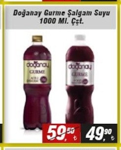 Doğanay Gurme Şalgam Suyu 1000 Ml