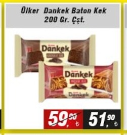 Ülker Dankek Baton Kek 200 Gr. Çşt.