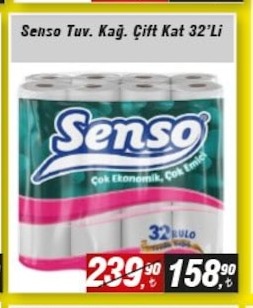 Senso Tuvalet Kağıdı Çift Kat 32'Li