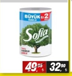 Sofia Büyük Havlu 1+2