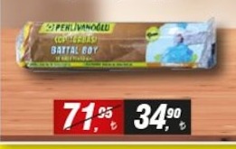 Perli̇vanoğlu Çöp Torbası Battal Boy 10 Adet