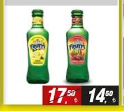 Fruth Limon & Çilek Aromalı Gazlı İçecek İkili Paket