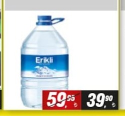 Erikli Doğal Kaynak Suyu 5 L