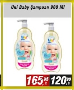 Uni Baby Şampuan 900 Ml