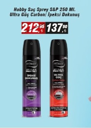 Hobby Saç Sprey Çeşit 250 Ml