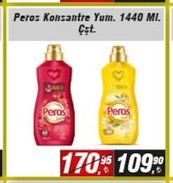 Peros Konsantre Yumuşatıcı 1440 Ml Çeşit