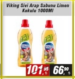 Viking Sıvı Arap Sabunu Limon Kokulu 1000Ml