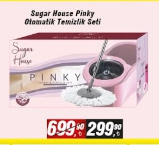 Sugar House Pinky Otomatik Temizlik Seti