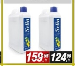 Selin Bulaşık Deterjanı 2X1 Litre